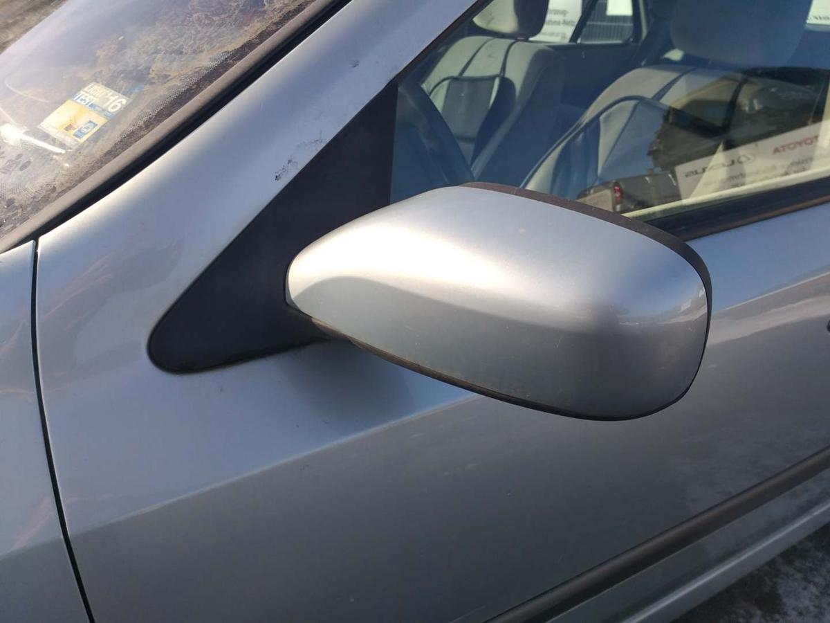 Renault Laguna 2 original Au&szlig;enspiegel links elektrisch anklappbar TEB64 Silber Bj.2002